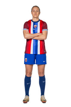 Lisa Naalsund of the Norwegian women's national football