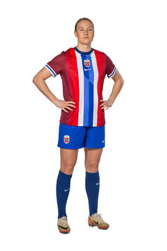 Lisa Naalsund of the Norwegian women's national football