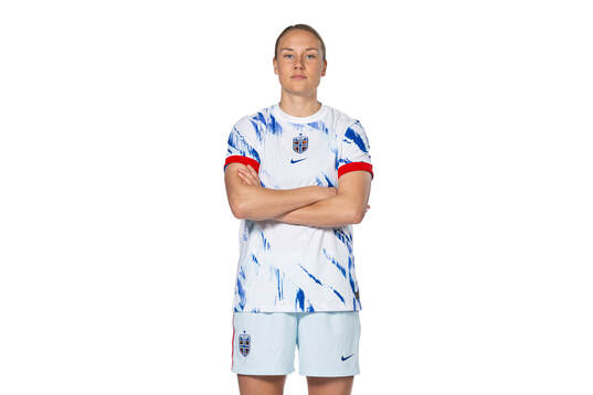 Lisa Naalsund of the Norwegian women's national football