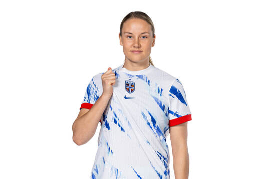 Lisa Naalsund of the Norwegian women's national football