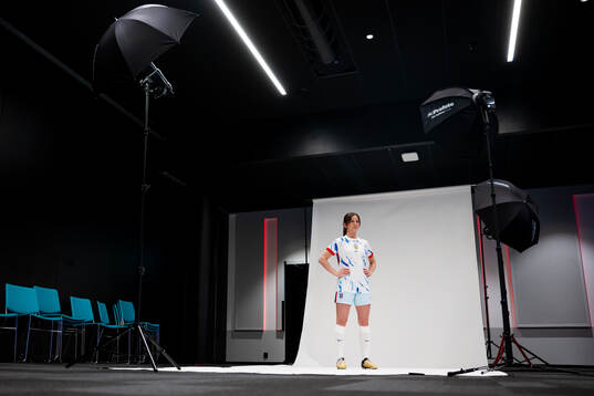 Tuva Hansen of the Norwegian women's national football team