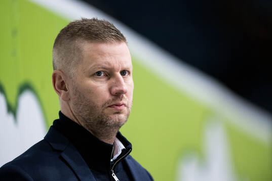 Djurgårdens tränare Michael Holmqvist
