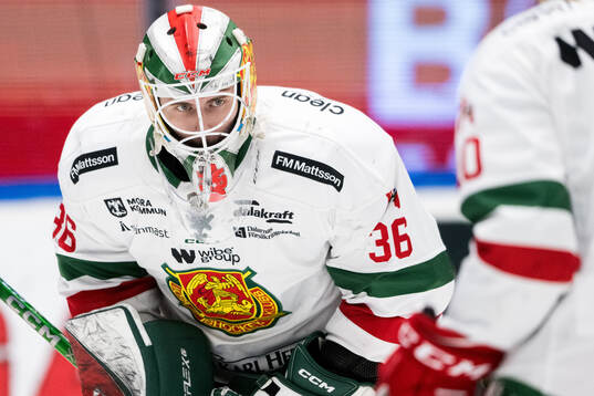 Moras målvakt Waltteri Ignatjew