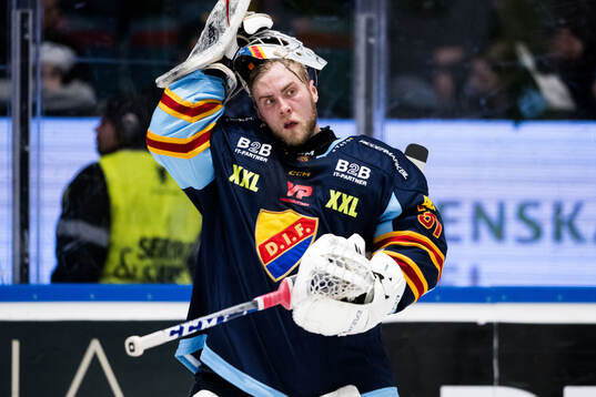 Djurgårdens målvakt Viktor Andrén