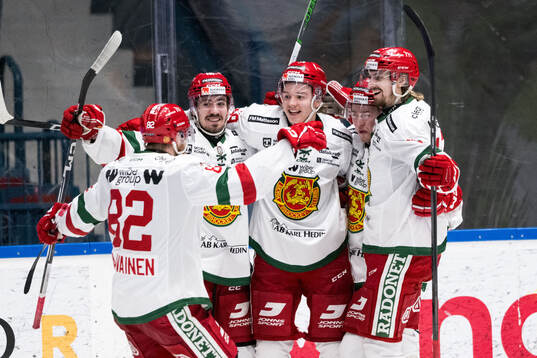 Moras Roope Laavainen, Ludvig Levinsson, Noah Steen, Fabian
