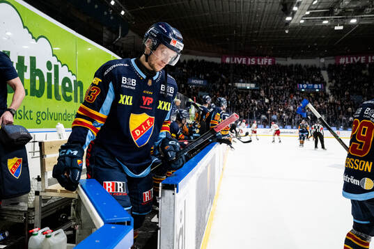 Djurgårdens Daniel Glad deppar