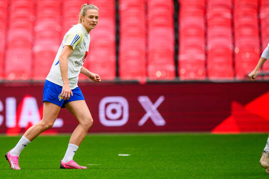 Fridolina Rolfö of Sweden of the women's national football