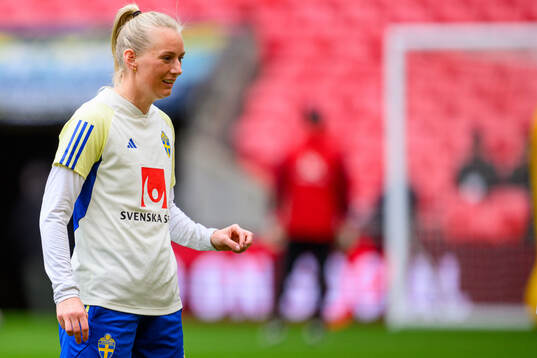 Stina Blackstenius of Sweden of the women's national