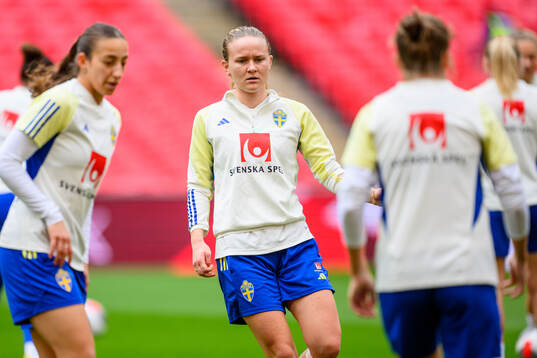 Matilda Vinberg of Sweden of the women's national football