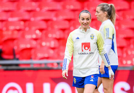 Kosovare Asllani of Sweden of the women's national football