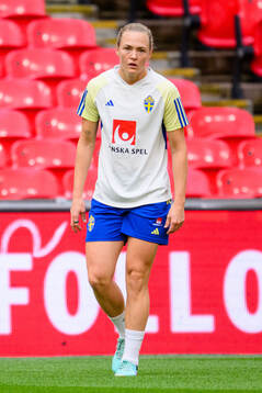 Magdalena Eriksson of Sweden of the women's national