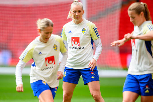 Stina Blackstenius of Sweden of the women's national