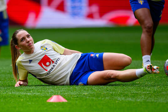 Elin Rubensson of Sweden of the women's national football