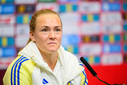 Magdalena Eriksson of Sweden of the women's national