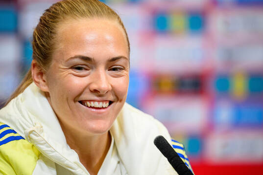 Magdalena Eriksson of Sweden of the women's national