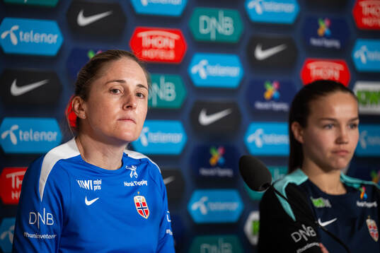 Gemma Grainger, head coach of the Norwegian women's