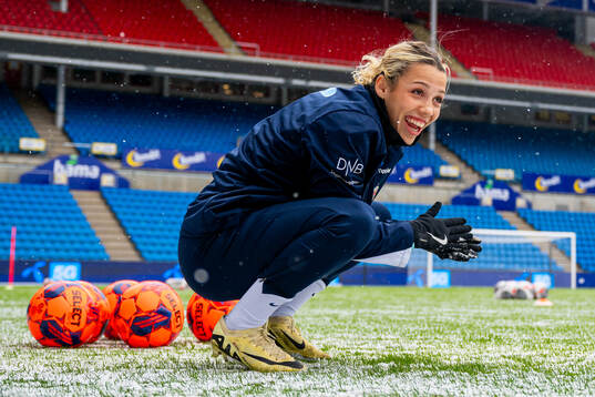 Celin Bizet Ildhusøy of the Norwegian women's national