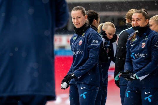 Elisabeth Terland and Vilde Bøe Risa of the Norwegian
