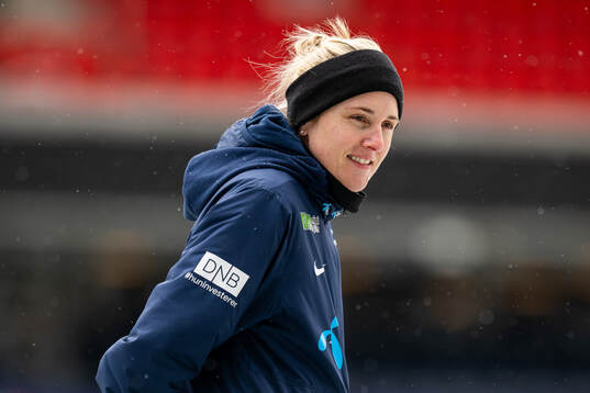 Gemma Grainger, head coach of the Norwegian women's