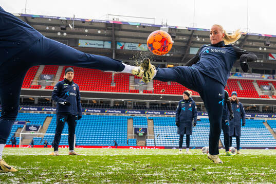 Cathinka Tandberg of the Norwegian women's national