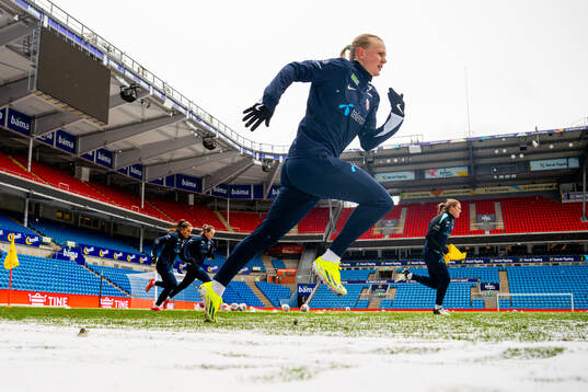 Karina Sævik of the Norwegian women's national football