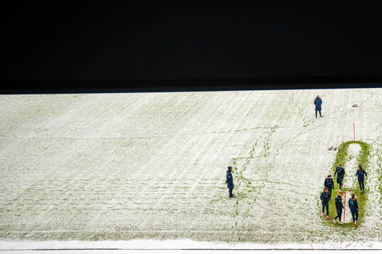 Players of the Norwegian women's national football team