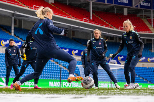 Sophie Román Haug of the Norwegian women's national