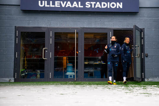 Guro Reiten and Celin Bizet Ildhusøy of the Norwegian