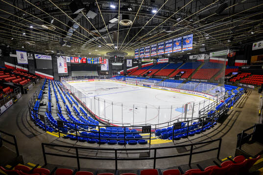 Interior view of Adirondack Bank Center