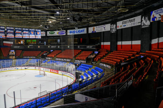 Interior view of Adirondack Bank Center