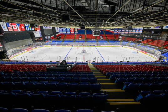 Interior view of Adirondack Bank Center