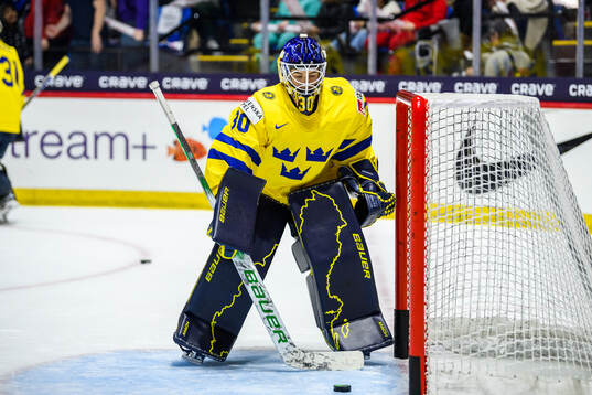 Goaltender Emma Söderberg of Sweden