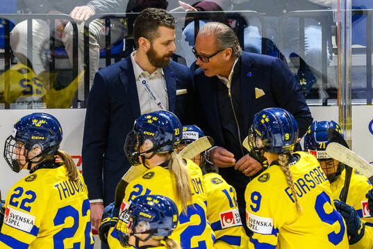 Head coach Ulf Lundberg and Assistant coach Andreas