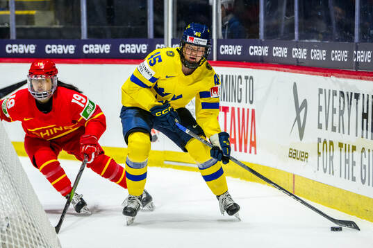 Paula Bergström of Sweden