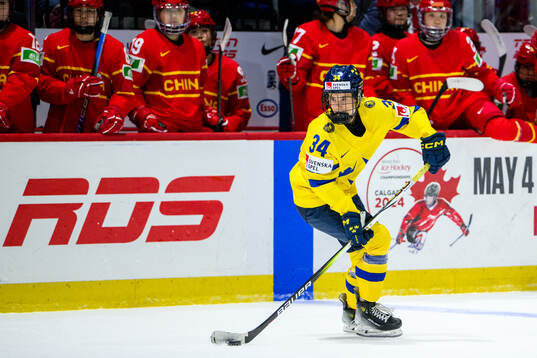 Mira Hallin of Sweden