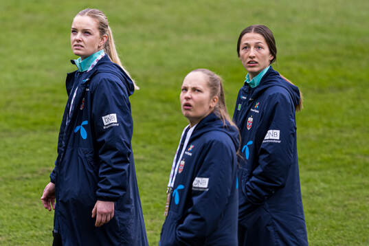 Guro Pettersen, Aurora Mikalsen and Cecilie Fiskerstrand