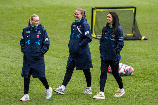 Karina Sævik, Marthine Østenstad and Ingrid Syrstad Engen