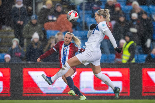 Emilie Marie Aanes Woldvik of Norway and Eva Nyström of