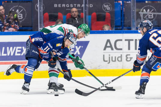 Växjös Kalle Kossila och Rögles Lian Bichsel