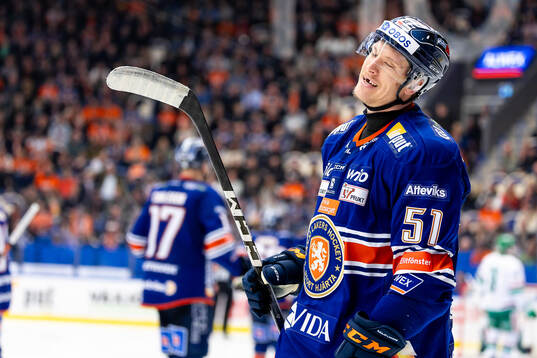 Växjös Emil Sylvegård deppar