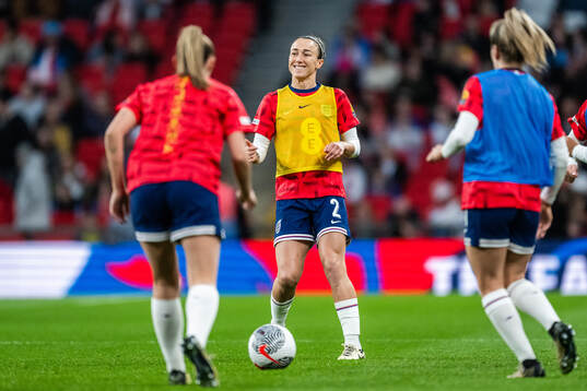 Lucy Bronze of England