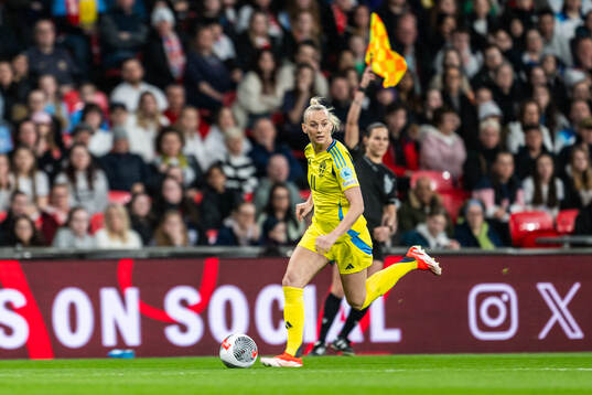 Stina Blackstenius of Sweden