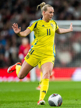 Stina Blackstenius of Sweden
