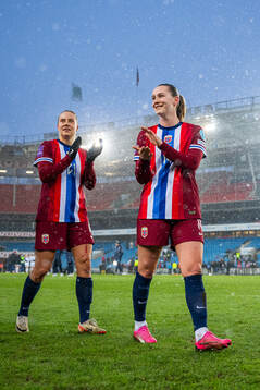 Lisa Naalsund and Elisabeth Terland of Norway