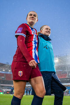 Marthine Østenstad and Signe Gaupset of Norway