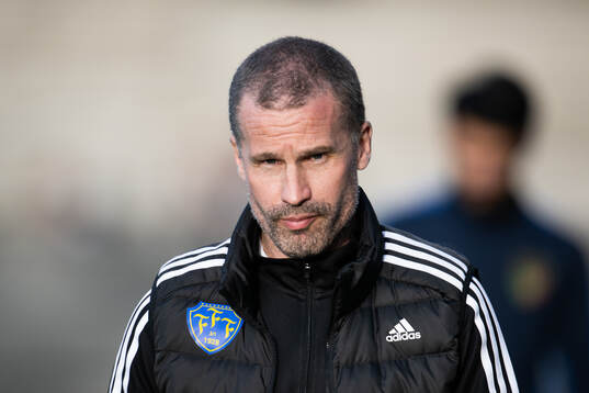 Falkenbergs FFs tränare Christoffer Andersson