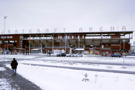 Exteriör av Jämtkraft Arena