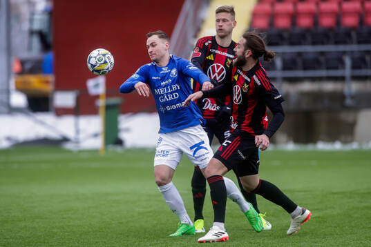 Trelleborgs Filip Bohman och Östersunds Ali Suljic