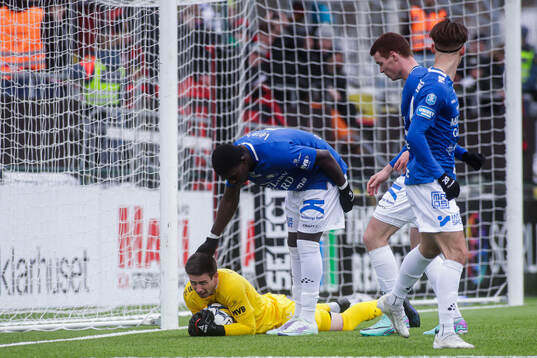 Trelleborgs målvakt Andreas Larsen