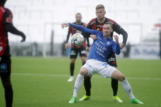 Trelleborgs Filip Bohman och Östersunds Kevin Jablinski